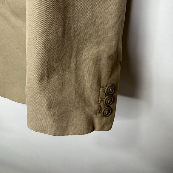 GAP Men's Tan Twill Blazer Medium - Picture 7 of 9